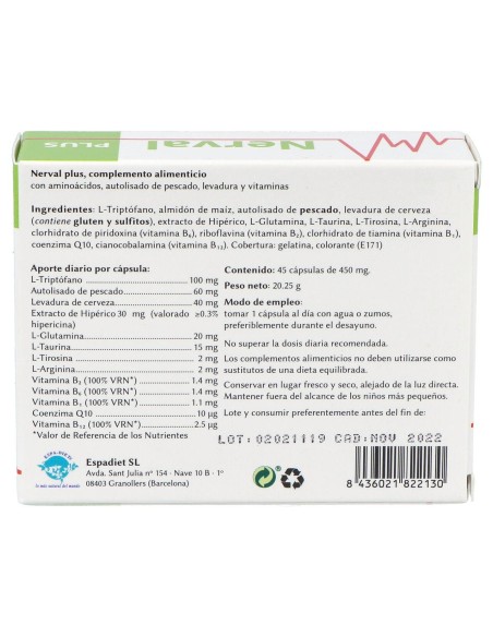 Montstar Nerval Plus 45Caps