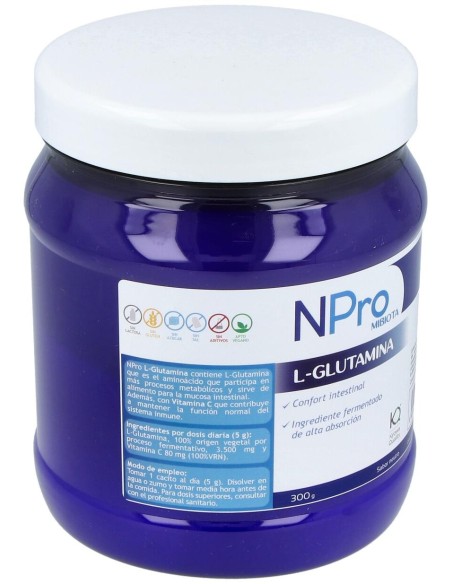 Npro L-Glutamina 300Gr.
