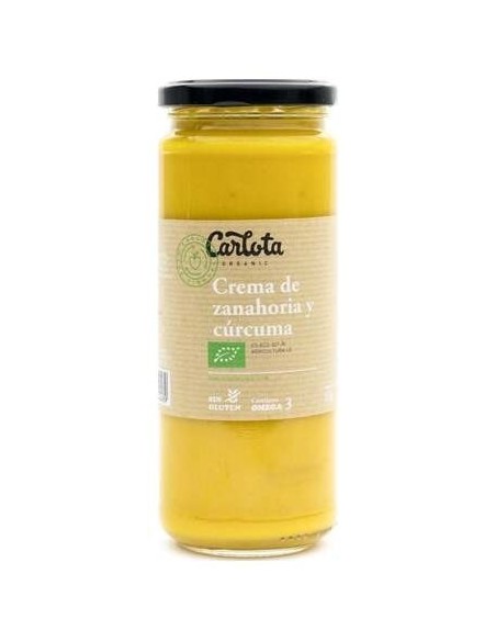Crema De Zanahoria Y Curcuma 450Gr. Eco Sg Vegan