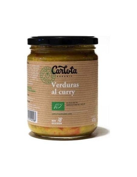 Carlota Organic Verduras Curry Bio Conserva 425G