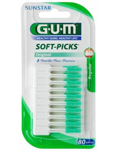 Cepillo Interdental Soft Picks Regular 80Un Verde