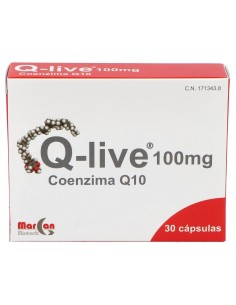Q-Live Coenzima 100Mg 30Caps
