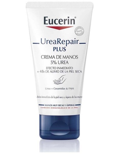 Eucerin Urearepair Plus Crema De Manos Urea 5% 75Ml