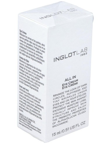 Inglot Lab Crema Contorno De Ojos 15Ml.