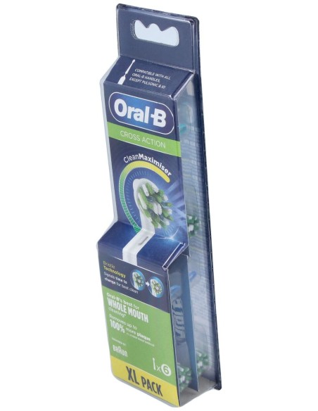Recambio Cepillo Recargable Cross Action 6Ud