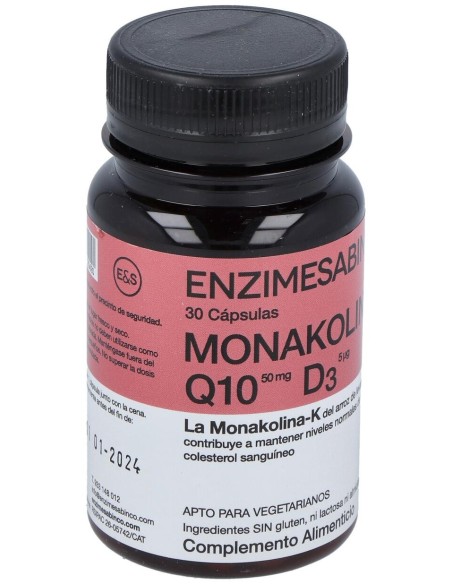 Monakolina+Q10+D3 30Cap.