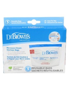 Dr. Brown'S Bolsas Esterilizadoras Microondas, 5 Unidades