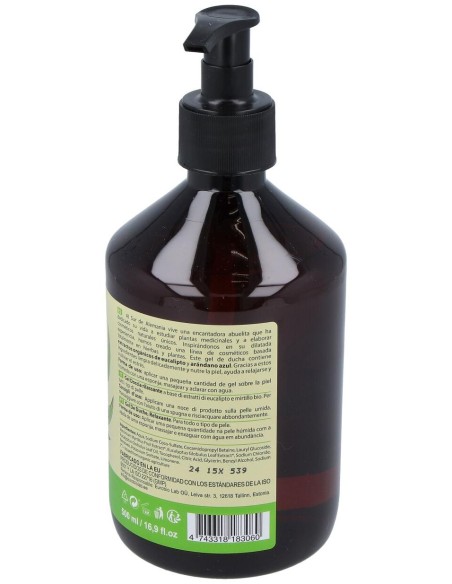 Gel De Ducha Relajante Arandano Azul 6Udsx500Ml.