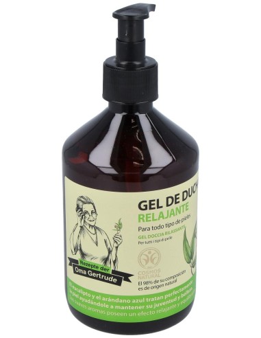 Gel De Ducha Relajante Arandano Azul 6Udsx500Ml.