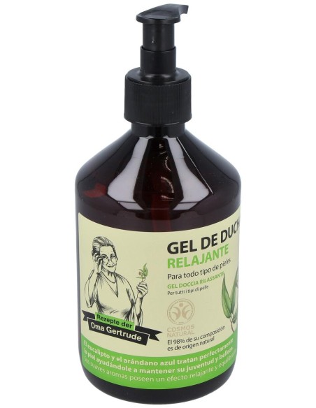 Gel De Ducha Relajante Arandano Azul 6Udsx500Ml.
