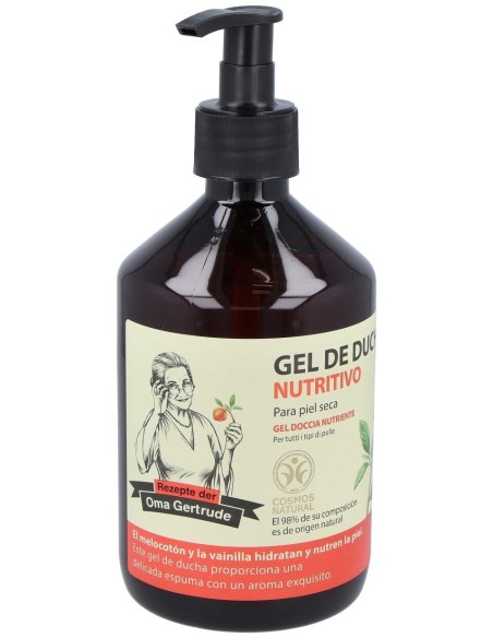 Gel De Ducha Nutritivo Melocoton 6Udsx500Ml.