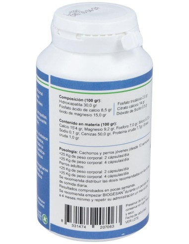 Biogesan Mascotas 120Cap.