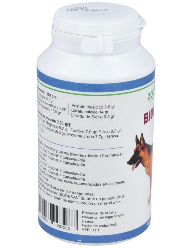 Biogesan Mascotas 120Cap.