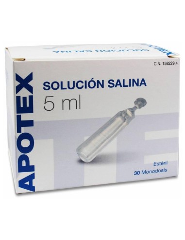 Apotex Solucion Salina Fisiologica 30Dos