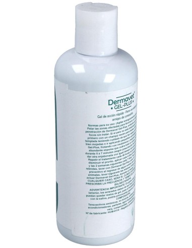 Dermavet Gel-Plus Mascotas 250Ml.