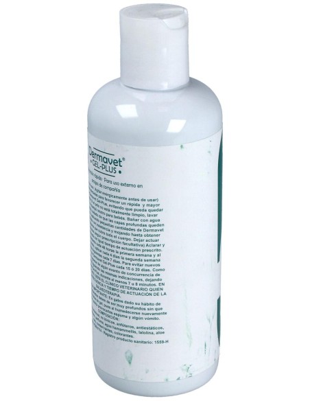 Dermavet Gel-Plus Mascotas 250Ml.