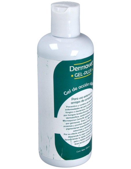 Dermavet Gel-Plus Mascotas 250Ml.