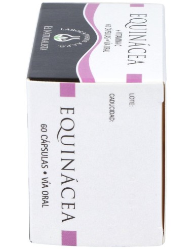 El Naturalista Equinacea + Vitamina C, 60 Cápsulas