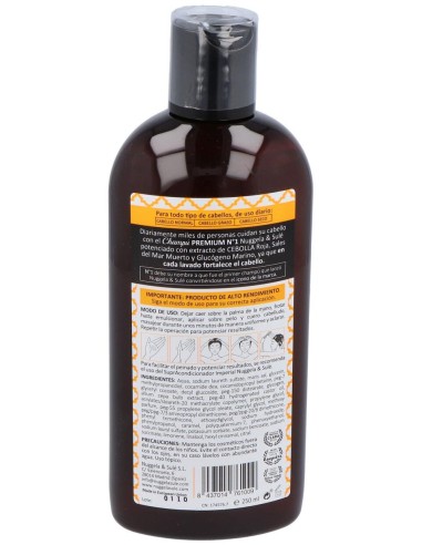 Nuggela Y Sulé Champú Premium Nº1 Fuerza Y Volumen Cebolla 250Ml