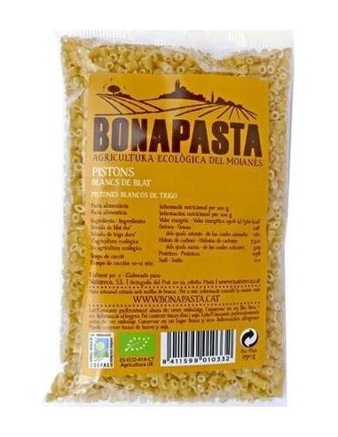 Bonapasta Pistones De Trigo Blancos Eco 250G