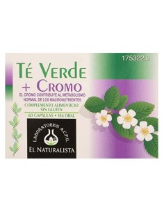 El Naturalista Te Verde+Cromo 60Caps
