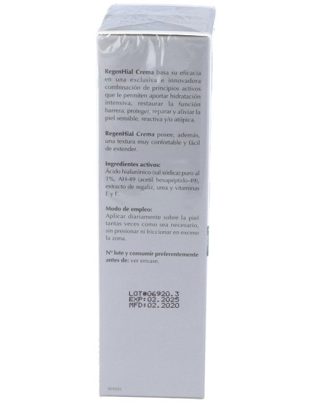 Lavigor Regenhial Crema 50Ml