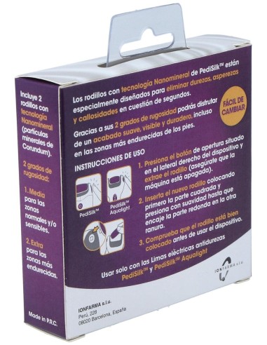 Pedisilk Rodillos De Recambio 2Uds