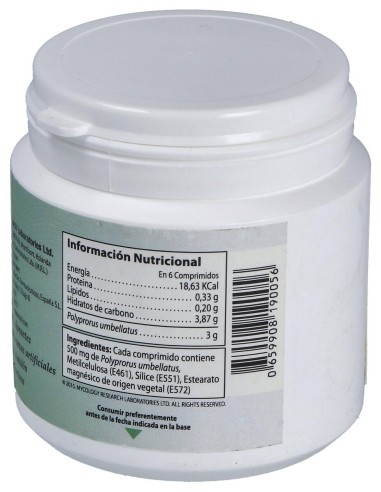 Polyporus-Mrl 500Mg. 90Conp.