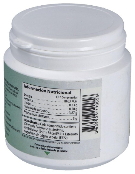 Polyporus-Mrl 500Mg. 90Conp.