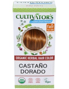 Castaño Dorado Tinte Organico 100Gr. Ecocert