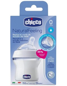 Chicco® Biberón Step Up Tetina Silicona Boca Ancha Flujo Normal 150Ml 1Ud