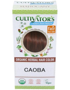 Caoba Tinte Organico 100Gr. Ecocert