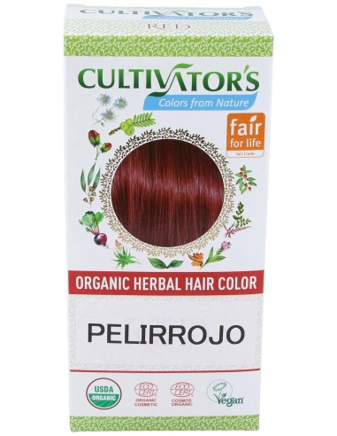 Cultivator'S Pelirrojo Tinte Orgánico 100G