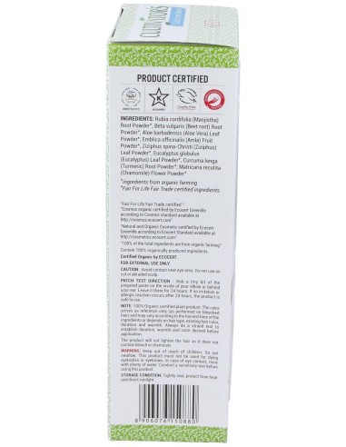 Cultivator'S Pelirrojo Tinte Orgánico 100G