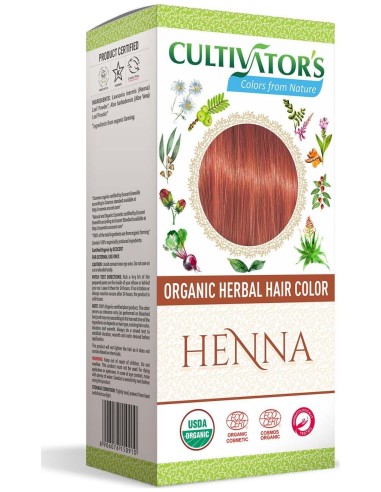 Cultivator'S Henna Tinte Organico 100G
