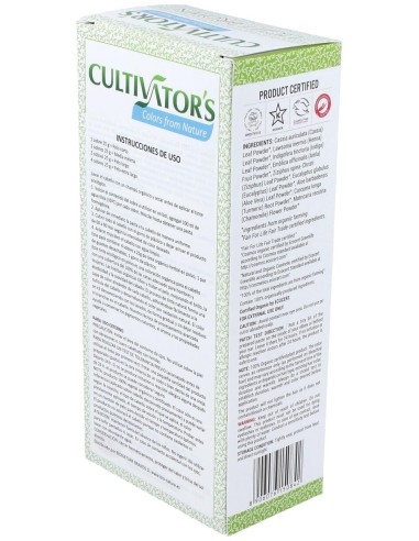 Castaño Dorado Claro Tinte Organico 100Gr. Ecocert