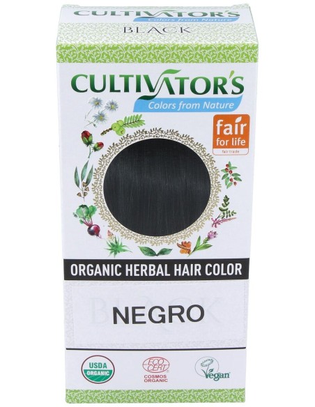 Cultivator'S Negro Tinte Orgánico 100G