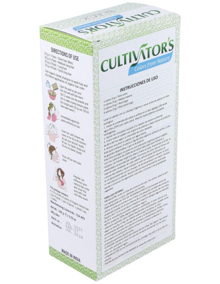 Cultivator'S Negro Tinte Orgánico 100G