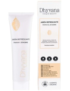 Jabón Refrescante Dhyvana Unique Beauty® Papaya Y Jengibre 100Ml 2