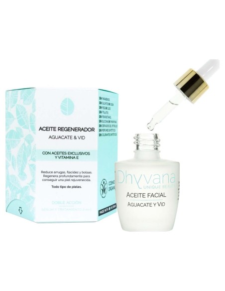 Aceite Regenerador Dhyvana Unique Beauty® Aguacate Y Vid 30Ml