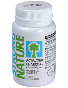 Strong Nature Carbón Activo 30Caps 2