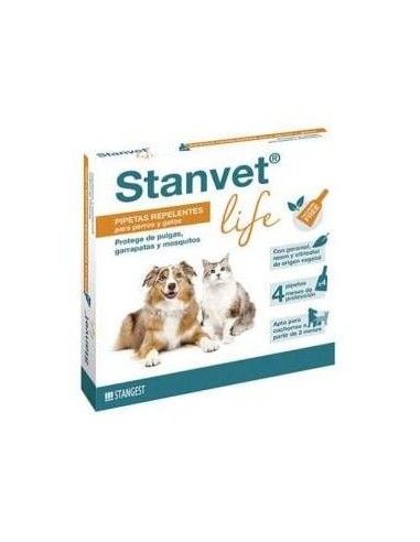 Pipeta Stranvet Life Perros 4Uds.