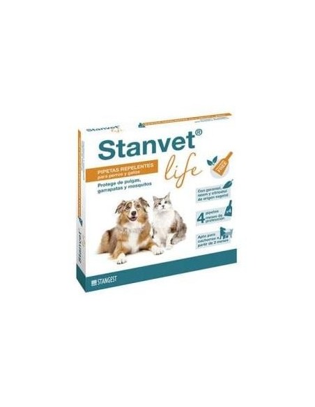 Pipeta Stranvet Life Perros 4Uds.