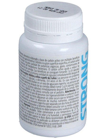 Strong Nature Carbón Activo 30Caps
