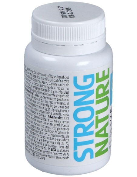 Strong Nature Carbón Activo 30Caps