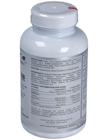 Airbiotic® Ab Calcium Complex 90 Tabletas