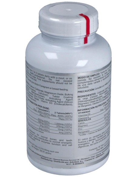 Airbiotic® Ab Calcium Complex 90 Tabletas