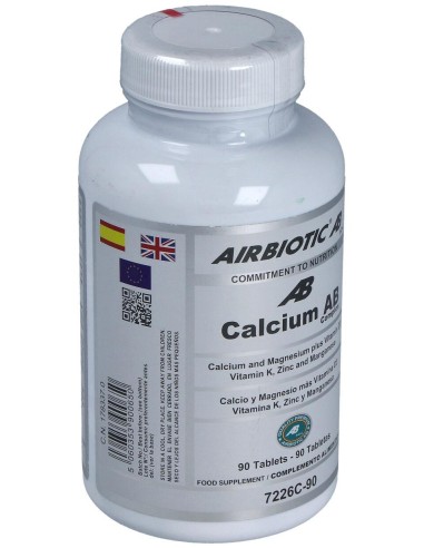 Airbiotic® Ab Calcium Complex 90 Tabletas