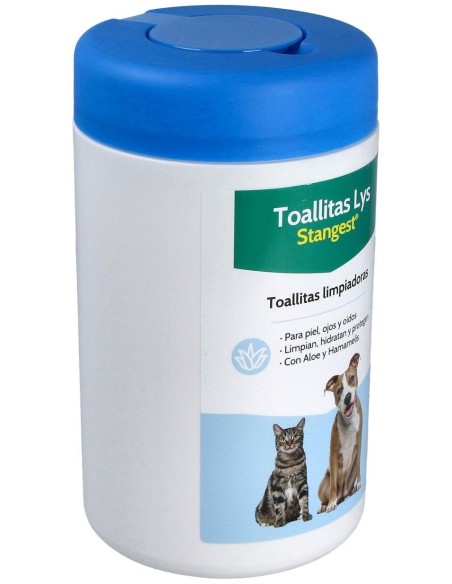 Toallitas Lys Piel Ojos Oidos Perros Y Gatos 120Ud