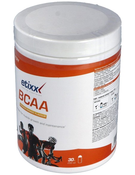 Etixx Bcaa Powder Sabor Naranja-Mango 300 Gr